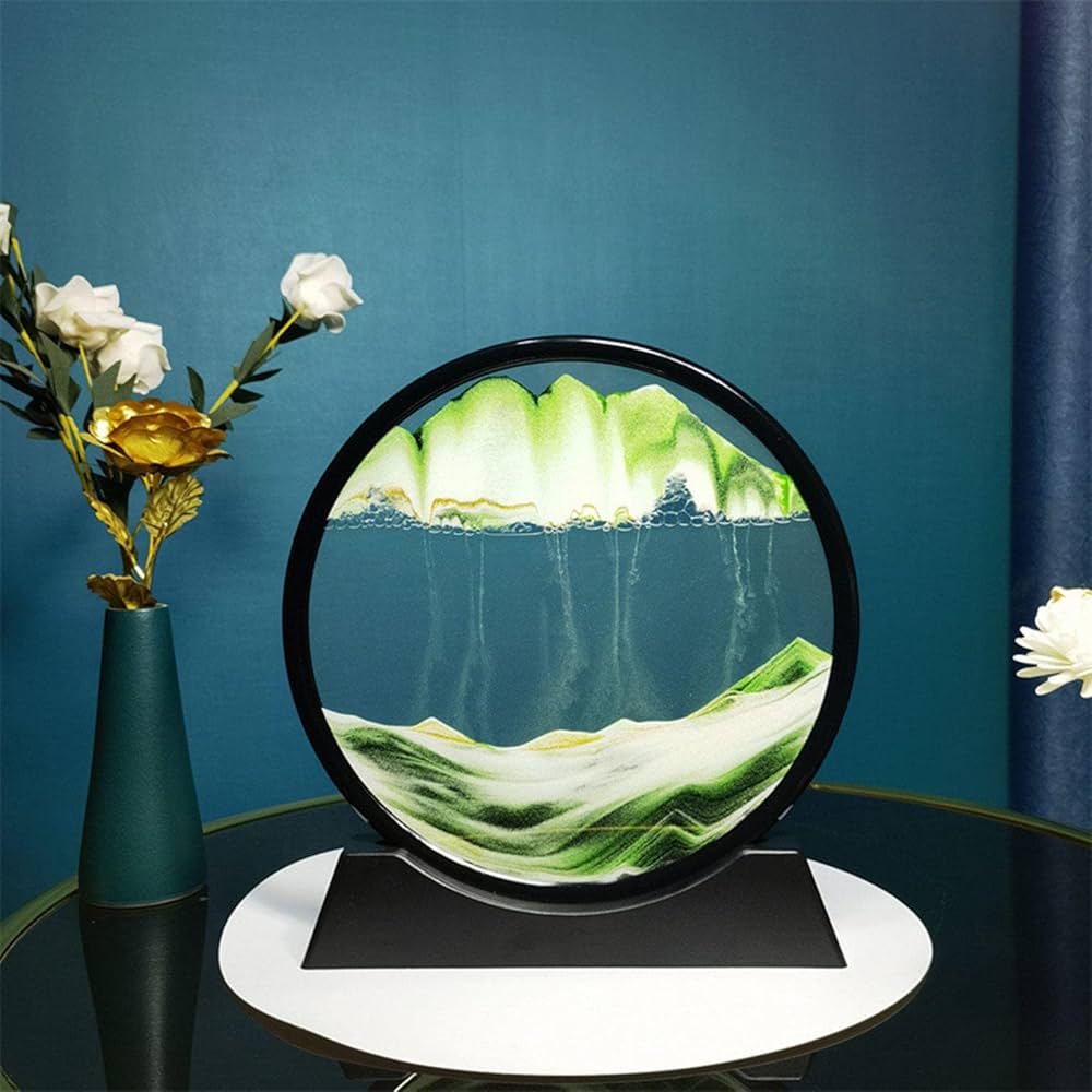 Moving Sand Art 6 Inches Sandscape Painting – Sand Clock