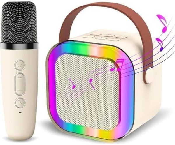 Portable Wireless Karaoke Audio Microphone Bluetooth Speaker