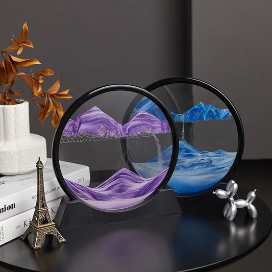 Moving Sand Art 6 Inches Sandscape Painting – Sand Clock